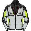 Produktbild: SpiDi Motorradjacke Crossmaster Motorrad Textiljacke herausnehmbares Innenfutter,herausnehmbare Membrane,wasserdicht gelb L