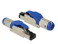 Produktbild: Delock RJ45 Stecker feldkonfektionierbar Cat.8.1 Metall
