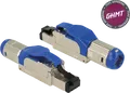 Produktbild: DELOCK 86487 - RJ45 Stecker feldkonfektionierbar Cat.8 Metall