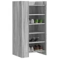 Produktbild: Schuhschrank Grau Sonoma 52x37,5x100 cm Holzwerkstoff
