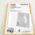 Produktbild: FALKEN - A4-100er chamoisfarbene Recycling-Kartoneinlagen Packungsdaten