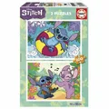 Produktbild: Set mit 2 Puzzeln Stitch 100 Stücke