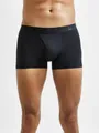 Produktbild: Craft Funktionsunterwäsche Boxershort Core Dry 3-Inch (Feuchtigkeitstransport, hoher Tragekomfort) schwarz Herren, Größe: S
