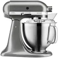 Produktbild: KitchenAid Artisan 5KSM185, silbergrau, 4,8 l