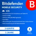 Produktbild: Bitdefender Mobile Security Download Code (1 User, 3 Geräte/User, 12 Monate) (CP_BMS_IOS_3_12_EU)