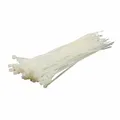 Produktbild: 100 Stück Kabelbinder Weiss Nylon Kunststoff 150 x 2,5 mm bis 11kg Zugfest UL94V