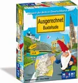 Produktbild: HUCH! | Ausgerechnet Buxtehude - Neuauflage | Wissensspiele Deutschland | Lernspiele & Geografie Spiel | Allgemeinwissen Kartenspiele | Denkspiele & Schätzspiel | Für 2 bis 6 Spieler ab 10 Jahren