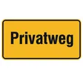 Produktbild: SafetyMarking Hinweisschild Privatweg