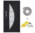 Produktbild: vidaXL Haustür, Eingangstür Anthrazit 98x190 cm