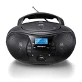 Produktbild: Karcher RR 5028D tragbares CD Radio (CD-Player, DAB+ Radio, Bluetooth, Batterie/Netzbetrieb, USB) schwarz
