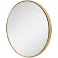 Produktbild: [en.casa] Wandspiegel, Gold, Glas, Rund, 50x2.8x50 cm, Spiegel, Wandspiegel