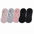Produktbild: Zukunftsenkel Yoga Socken Damen, 5er Pack, Anti-Rutsch, mit Noppen & X-Strap, für Yoga, Pilates, Barre, Tanz, Gym & Workout, Yogasocken, Pilatessocken, Trainingssocken (Bunt)