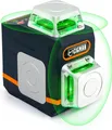 Produktbild: Kreuzlinienlaser, 2x360 Grün Grad Selbstnivellierend Laser Wasserwaage  bis 30m