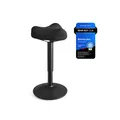 Produktbild: SONGMICS Stehhocker höhenverstellbar und modern schwarz OSC008B01