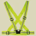Produktbild: Wowow Reflexschärpe Cross Belt Größe Unisize Farbe gelb/silber Fahrrad-Leuchtwes