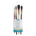 Produktbild: ARTIST BRUSH CO. NEPTUNE, Series P4750, Pro Set mit 4 kurzstieligen Pinseln