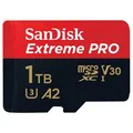 Produktbild: SanDisk Extreme Pro micro SDXC UHS-I, U3, V30, A2, C10+ SD Adapter  1 TB 200 MB/s