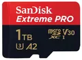 Produktbild: SANDISK MicroSD-Card Extreme Pro 1TB SDSQXCD-1T00-GN6MA
