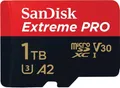 Produktbild: SanDisk Extreme® PRO microSDXC Speicherkarte 1TB mit SD-Adapter