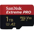 Produktbild: Sandisk SDSQXCD-1T00-GN6MA extreme pro -microsdxc-1TB-Speicherkarte -schwarz/rot