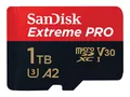 Produktbild: SanDisk Extreme Pro 1 TB microSDXC UHS-I-Speicherkarte bis 200 MB/s