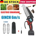 Produktbild: 6 Zoll Mini Elektro Kettensägen Akku Kettensäge Handkettensäge für Einhell 18V