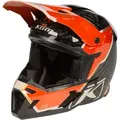 Produktbild: Klim F5 Koroyd Topo Carbon Motocross Helm, schwarz-orange, Größe S für Männer