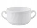 Produktbild: 300ml Bulionówka/barszczówka Schüssel Weiß Glas Gehärtet