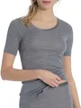 Produktbild: CALIDA True Confidence T-Shirt Damen, aus Wolle-Seide, Feinripp, temperaturausgleichend und geruchsneutralisierend