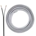 Produktbild: Lautsprecherkabel 2x0,50mm² - 10m - weiss - CCA - Audiokabel - Boxenkabel