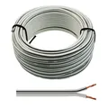 Produktbild: 10m Lautsprecherkabel 2x 0,5mm² Weiß Audiokabel Boxenkabel
