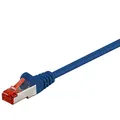 Produktbild: Goobay 50887 CAT 6 Verbindungskabel, S/FTP (PiMF), Grau, 2 m Kabellänge