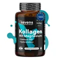 Produktbild: Kollagen Kapseln mit Hyaluronsäure & Q10 hochdosiert 120 Stück – Sevens