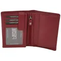Produktbild: LEAS Wiener-Kombibörse mit Geheimfach Echt-Leder, Special Edition(Burgandy rot)