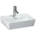 Produktbild: LAUFEN Pro A Handwaschbecken 8119520001041 45x34cm, weiß, mit Überlauf und Hahnloch