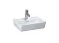 Produktbild: LAUFEN Pro A Handwaschbecken 8119520001041 45x34cm, weiß, mit Überlauf und Hahnloch
