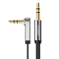 Produktbild: 0,5m AUX Verlängerungskabel 3,5mm Klinke Stecker zu 3,5mm Buchse Klinkenkabel