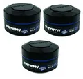 Produktbild: ( 31,00€ / 1L ) 3 x Fonex Gummy Styling Haarwax Hard Finish je 150ml Haarwachs