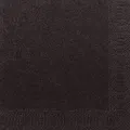 Produktbild: Duni 150327/ Servietten 3lagig Tissue Uni schwarz, 33 x 33 cm, 20 Stück