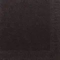 Produktbild: Servietten 3lagig Tissue Uni schwarz, 33 x 33 cm, 20 Stück