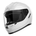 Produktbild: Sena Phantom Integralhelm mit integrierter Kommunikation, LED-Beleuchtung und 2. Generation Sound by Harman Kardon (Weiß glänzend, L)