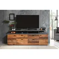 Produktbild: trendteam TV-Lowboard TV-Sideboard Mediaschrank Fernsehschrank Old Wood 180 cm