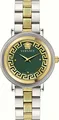 Produktbild: Versace VE7F00523 GRECA FLOURISH grün silber gold Edelstahl Damen Uhr NEU