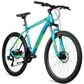 Produktbild: Bergsteiger Makalu 29 Zoll Mountainbike Aluminium, geeignet ab 160 cm, Scheibenbremse, Shimano 21 Gang-Schaltung, Hardtail, Jungen-Fahrrad & Herren-Fahrrad