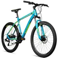 Produktbild: Bergsteiger Makalu 29 Zoll Mountainbike Aluminium, geeignet ab 160 cm, Scheibenbremse, 21 Gang-Schaltung, Hardtail, Jungen-Fahrrad & Herren-Fahrrad