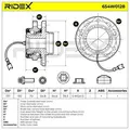 Produktbild: Radlager für OPEL Vectra C Caravan (Z02)RIDEX 654W0128