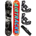 Produktbild: Airtracks Snowboard Snowboard Set Past&Future »Mod. 25/26 (Snowboard Past&Future Wide + Bindung Master + SB Bag, 3 St., 3er Pack), / 152 157 159 162 cm Bindung Master XL (Gr.44-47) | 162 cm