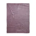 Produktbild: TOM TAILOR Wellsoft Decke, 150x200 cm, 100% Polyester/ Wellsoft, gesäumt mit Logostickerei, WELLSOFT BLANKET Lila (Cozy Mauve)