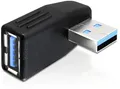Produktbild: USB3.0 Adapter Delock A -> A St/Bu 270° gew. horizontal