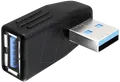 Produktbild: DELOCK 65342 - USB 3.0 A Stecker auf A Buchse gewinkelt 270° horizontal